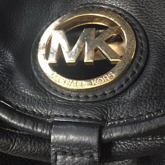 Michael Kors Blk/Gold Tote Shoulder Bag - Picture 11 of 11